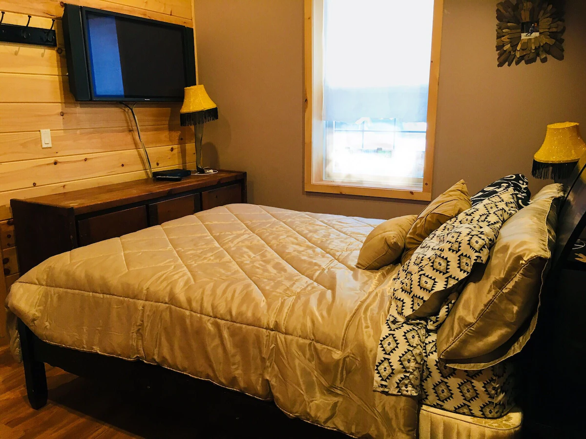 Bedroom at The Hunter Mountain House
